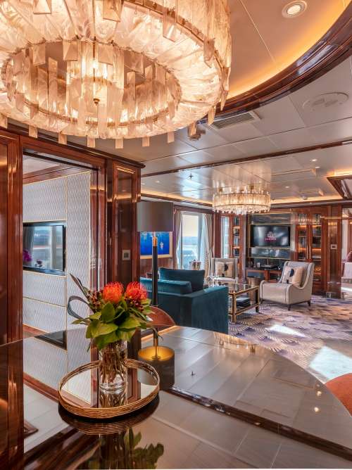 Queens Grill Grand Suite on board Queen Victoria