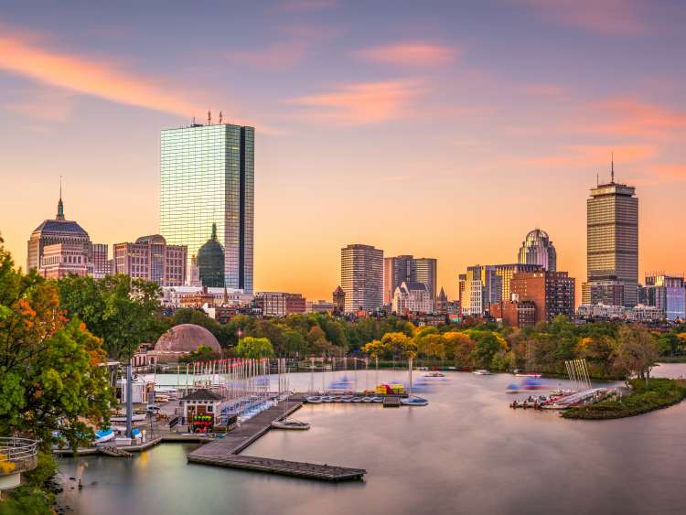 Boston, Massachusetts, USA skyline.; Shutterstock ID 647137690; Invoice Number: -