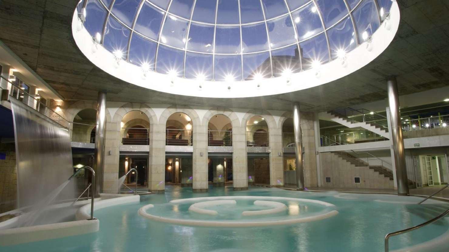 Spa in the Palacio del Agua in Vigo, Spain