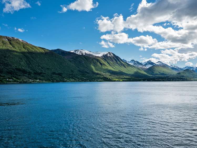 Norwegian fjord landscape (Romsdalfjord); Shutterstock ID 665279104; Invoice Number: -