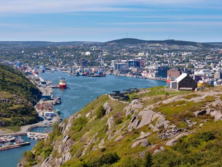 Visit St. John's in Newfoundland with Cunard