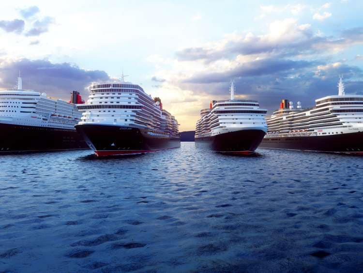 The Cunard fleet