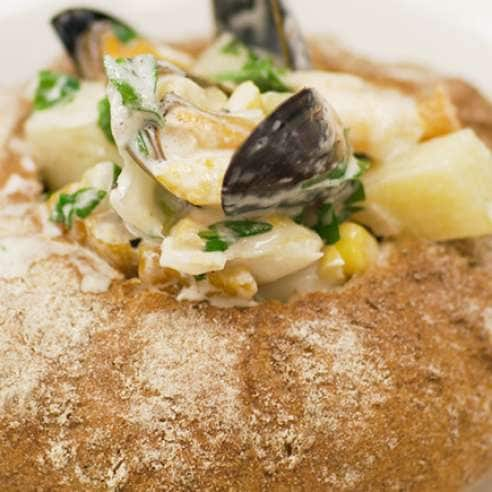 Alaskan fish chowder