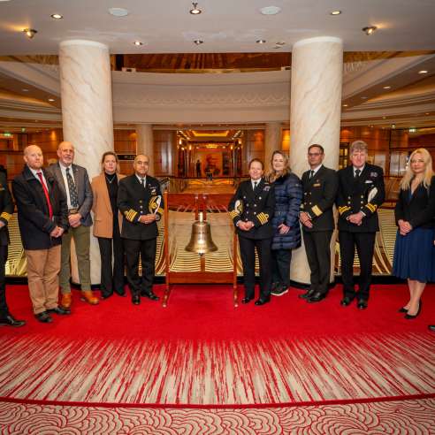 Cunard's Royal Navy association