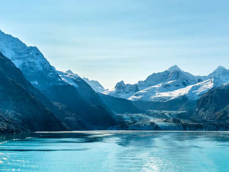 Johns Hopkins Glacier in Alaska