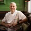 Michel Roux pictured at The Wigmore in London where Cunard announced a partnership with the Michelin Star chef.