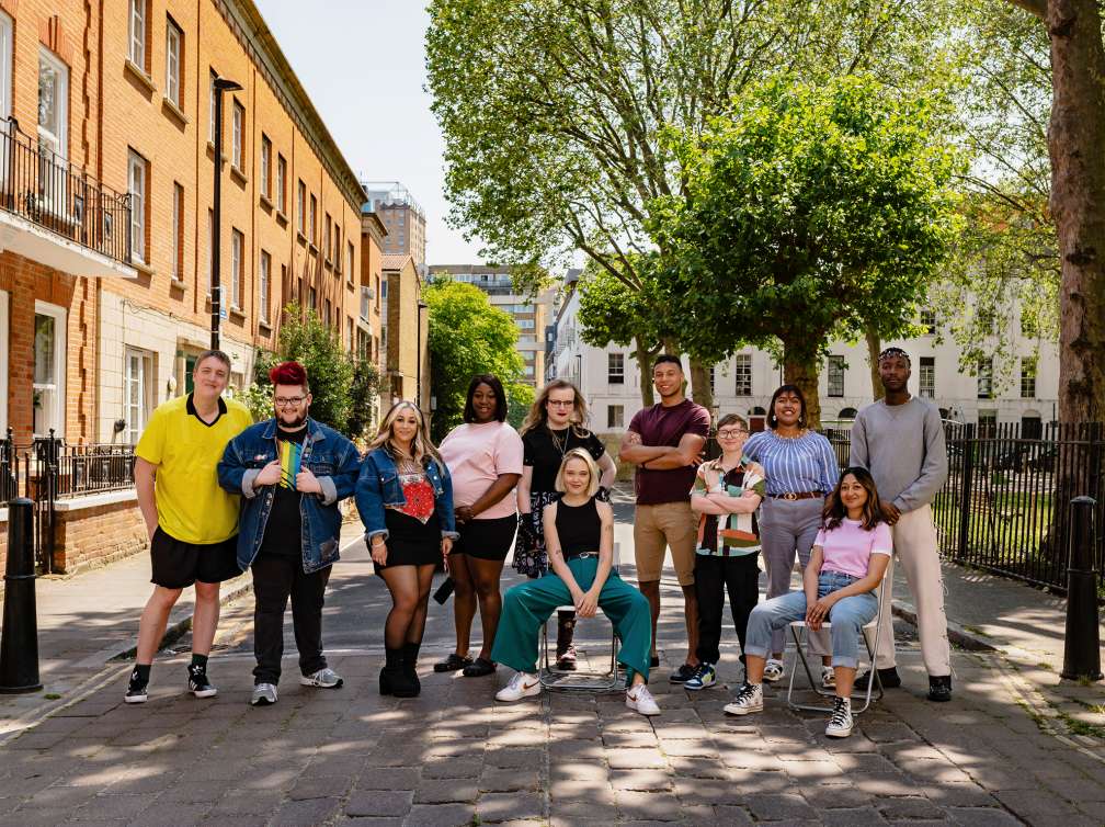 King's Trust group shot, London, United Kingdom