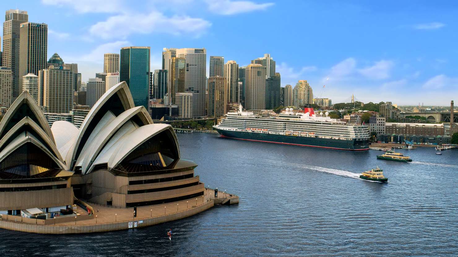 Queen Elizabeth by Sydney Opera House