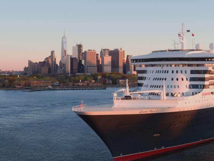 Queen Mary 2 in New York