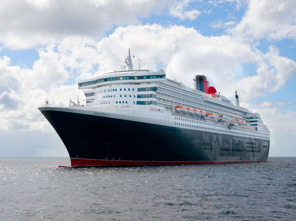 Queen Mary 2 in the Caribbean