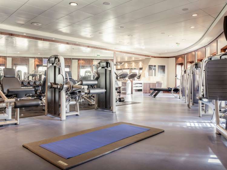 Fitness Centre on board Queen Mary 2