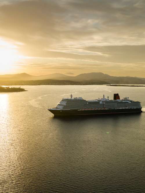 Queen Anne at sea off Sibenik, Croatia, 2024